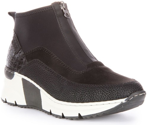 Rieker n6352 neoprene suede - rieker,