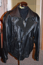 Lederjacke Echt Leder 52 Marlon Brando Style