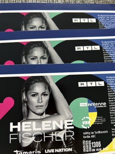 Karten für helene fischer - helene,