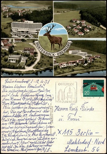 Buntenbock mehrbildkarte mit - mehrbildkarte,