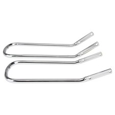 Haltebügel Schutzblech chrom vorne für Mofa Moped Kreidler LF 50 Florett Neu