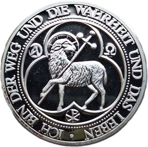 Silbermedaille das - o.j.:, "das