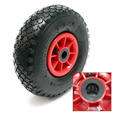 2x Komplettrad Sackkarre 3.00-4 HT2046 Stapelkarre Rad Felge Luftreifen