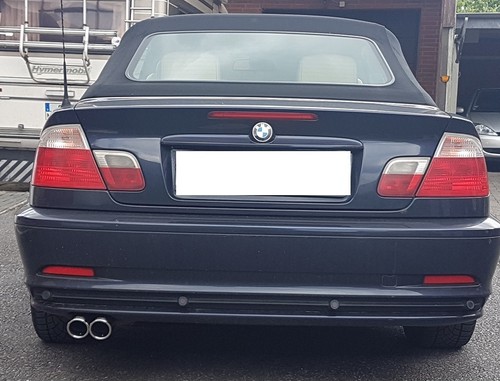 Auspuffblenden für bmw e46 - auspuffblenden,