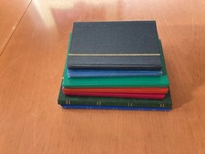 Briefmarkensammlung Nachlass /Dachbodenfund versch.Lände2Briefmarkenalben Din 5+