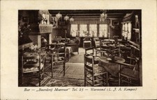 Ak Warmond Südholland, Bar, gemütliche Einrichtung, Tische,... - 4913990