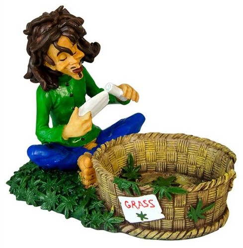 Aschenbecher figur rastaman - figur,
