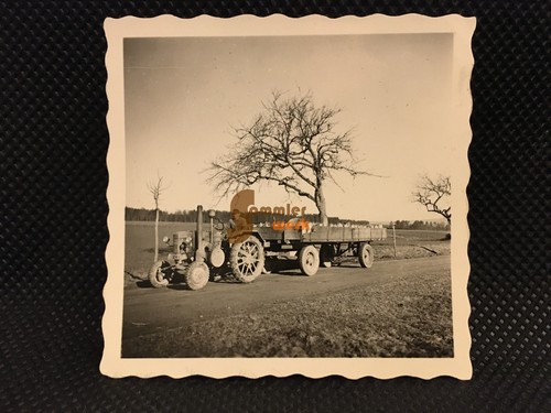 Altes foto lanz trecker 50er - foto, trecker/