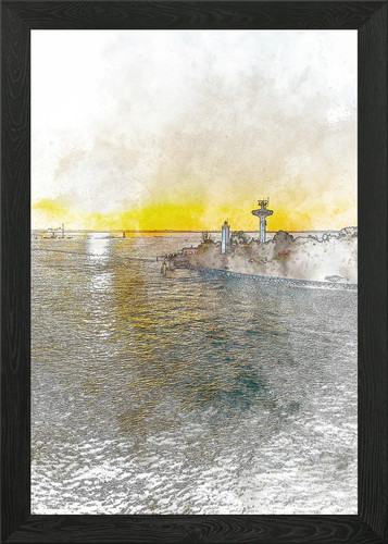 Leuchtturm sonnenuntergang - leuchtturm,