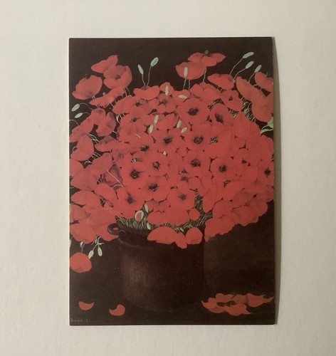 Postkarte klatschmohn - 1, postkarte,