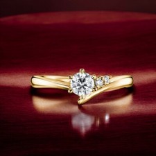 14K Gelbgold Ehering Lab