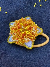 Stern Haargummi 6 cm mit