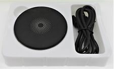 Ladegerät Kabellos Qi Wireless charger induktive Ladestation Ladekabel Schwarz