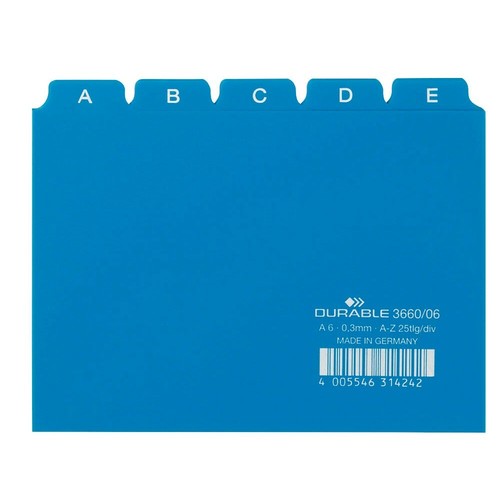 Durable karteikartenregister - durable,