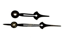 Alte GUSTAV BECKER Uhrenzeiger Zeiger f Uhrwerk Wanduhr Regulator clock