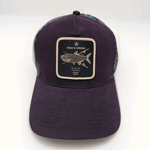 Field stream trucker hat - field,