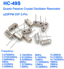 3,2768-24MHz HC-49S Quarz