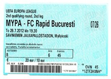 Ticket EC Myllykosken