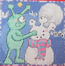 Stickvorlage "Kosmos-Weihnachten - Christmas" 6 Kreuzstichmotive Lucie Heaton