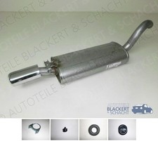 Auspuff Endtopf + Anbauteile