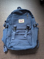 Blauer Rucksack für Teenager