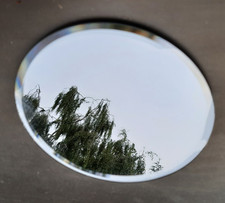 3x Glas /Spiegel-Untersetzer