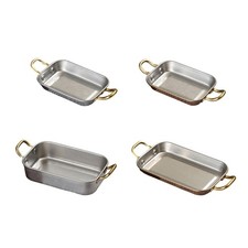 Edelstahl Serviertablett