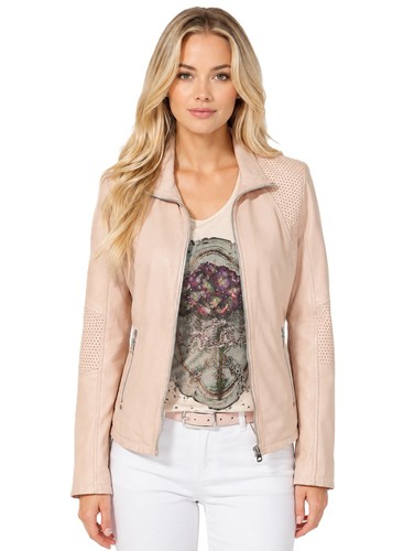 Gipsy leder jacke - gipsy, rose