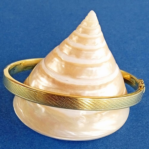 Vintage goldarmreif 585 14k - goldarmreif,