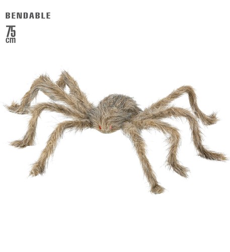 Behaarte biegbare riesenspinne - biegbare,