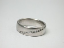 Edler Ring Platin 950  Brillanten 0,18 Ct  top Qualität