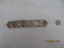 Roma Armband Armkette Münzen Armband Gesamtlänge 23,5cm Nachlass