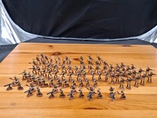 Atlantic 88x Indian Brigate Army Corps + Guns WWII gebaut+bemalt 1:72