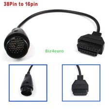 Diagnose Adapter Kabel für Mercedes Benz W124 W140 W210 W202 S202 38Pin OBD2 DE