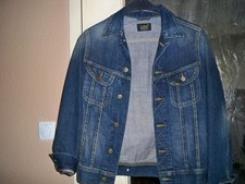 Damen Jeansjacke - LEE RIDER JACKET - Gr. S - Blau