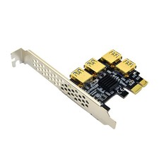 PCIe 1 zu 4 PCI Express Riser