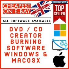 DVD CD Brennen Brenner Creator Herstellung Software Windows und MacOSX