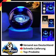3D Kristallkugel Nachtlicht