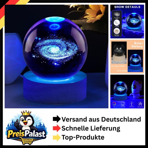 Kristallkugel nachtlicht - 3d,