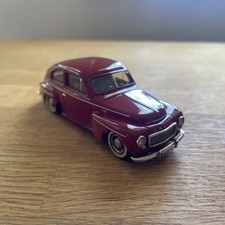 1957 Volvo PV 444L Spezial rot 1/43 Zinnlegierung Fertigmodell