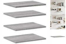 Wandregale 4 Stk. Grau Sonoma