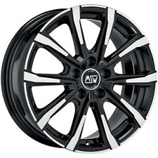 ALUFELGE MSW MSW 79 FUR VOLKSWAGEN GOLF VIII 6.5X16 5X112 GLOSS BLACK FULL 76B