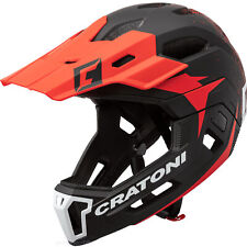 CRATONI C-MANIAC 2.0 MX HELM 520g DOWNHILL MOUNTAIN BIKE ENDURO FULLFACE VISIER