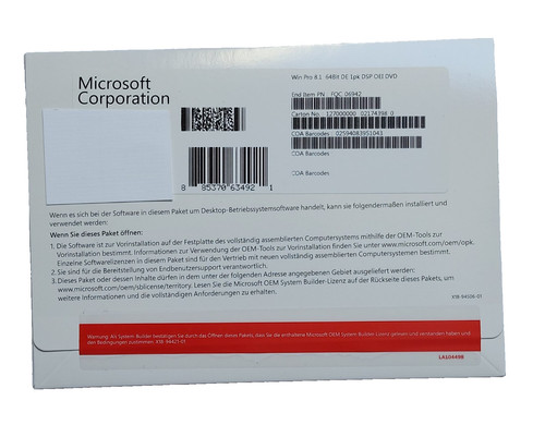 Microsoft windows pro - microsoft, 8.1