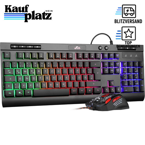 Gaming set maus und - und, tastatur