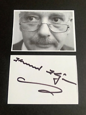 KONRAD KUJAU († 2000) 'Tagebücher Stern' Kunstfälscher signierte Visitenkarte