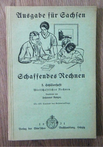 Altes schulbuch schaffendes - altes,