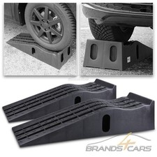 ENVA 2 Stück FAHRZEUGRAMPE AUFFAHRKEIL 3000kg HEBEBÜHNE AUTO KFZ RAMPE PLATTFORM