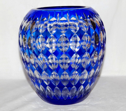 Vase oval kristall val - kristall, st