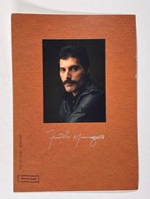 Queen Freddie Mercury Postkarte Die Solo Sammlung Original Werbung 2000